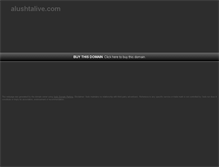 Tablet Screenshot of alushtalive.com